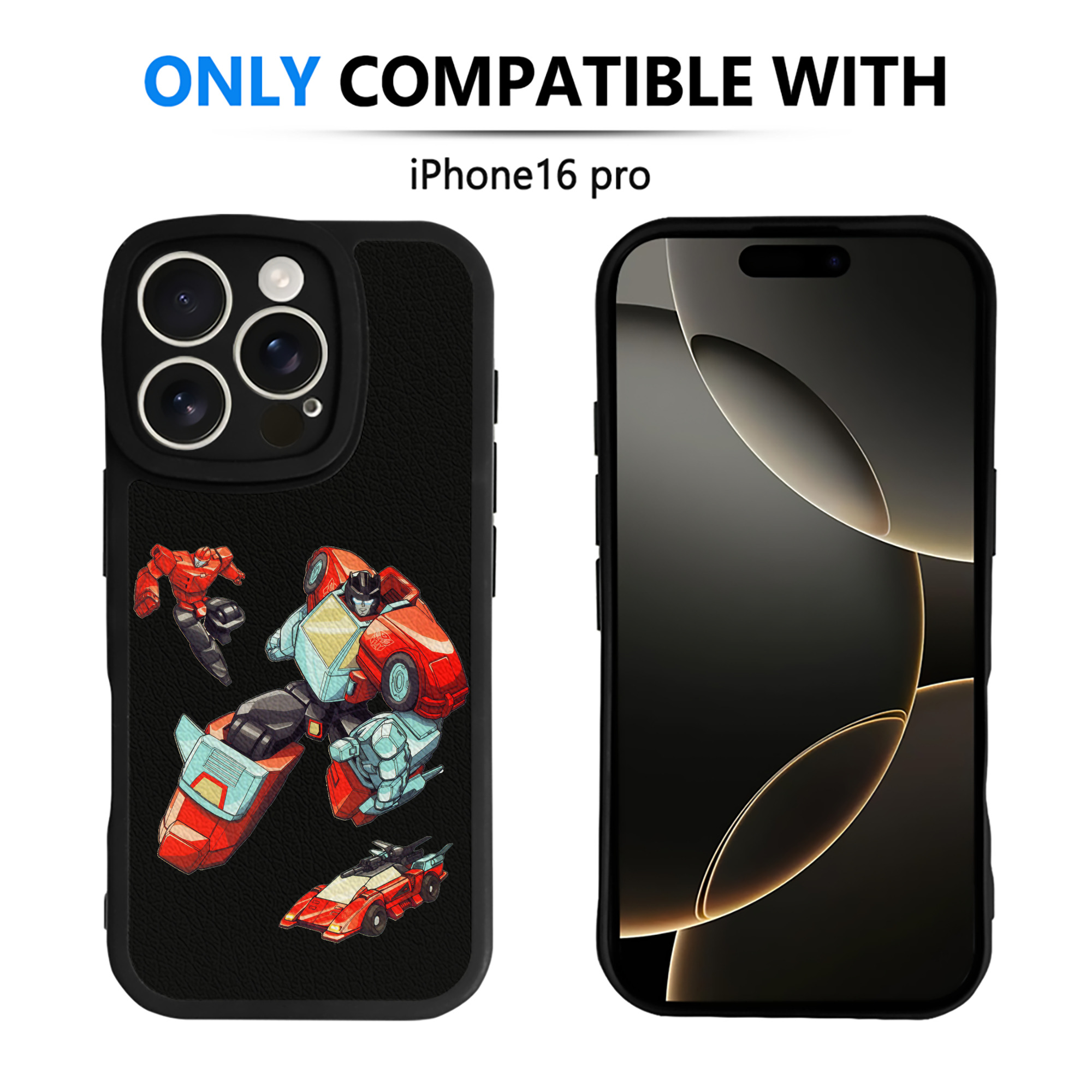 （画像用）  【iPhone 16シリーズ対応】シリコンスマホケース（レザー調） 材質：シリコン
